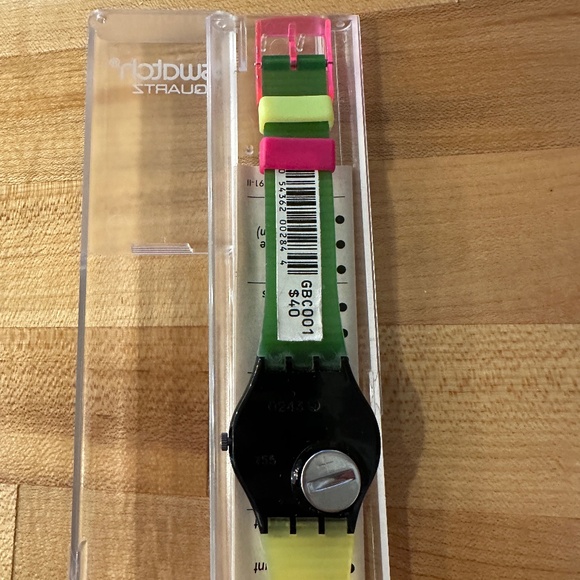VTG Swatch Gent GN721 New in Box, NEVER WORN or USED, UNISEX 1990 - Picture 8 of 9